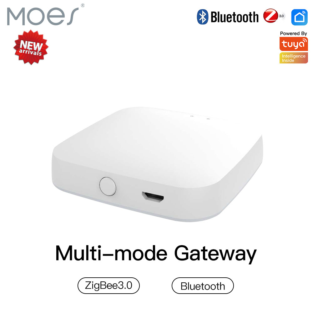 Smart Home Wifi Hub - MOES-Passerelle intelligente multimode, Zigequation, WiFi, Bluetooth