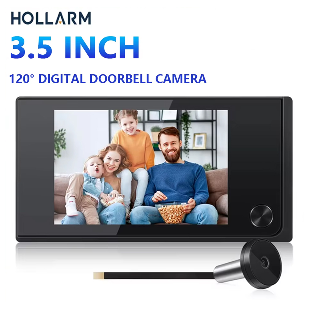 Smart Home Outdoor Camera - Hollarm 3.5 pouces sans fil sonnette
