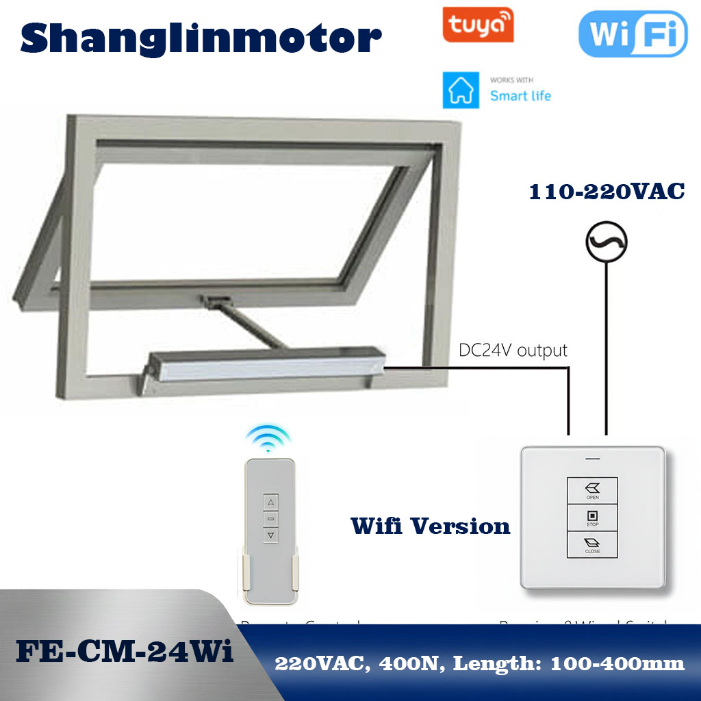 Smart Home Wifi Hub - Kit d'ouverture de fenêtre intelligent Tuya