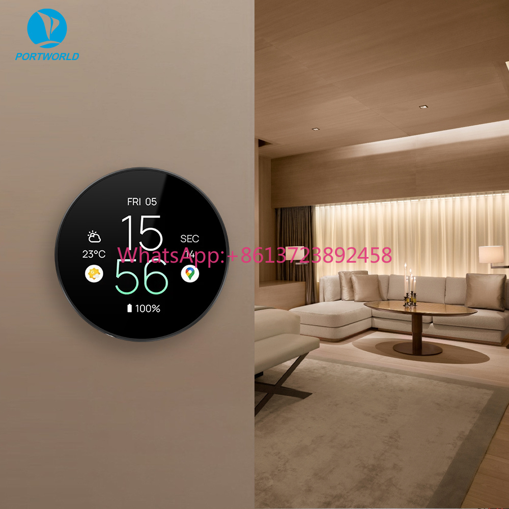 Smart Home Ui - Écran tactile circulaire Android 11 de