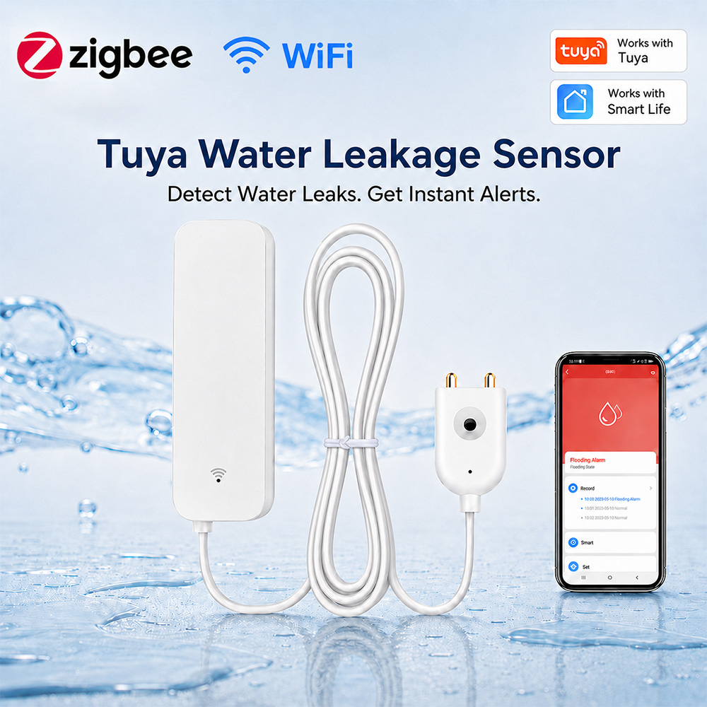 Smart Ir Remote Controller - Détecteur de fuite d'eau ZigBee WiFi,