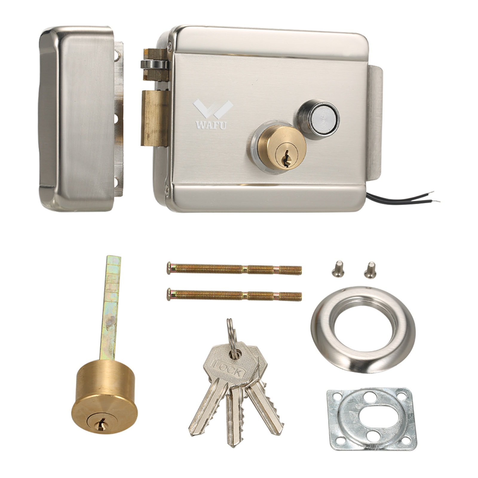 Smart Home Door Lock - WAFU-Serrure de porte électrique intelligente, serrure