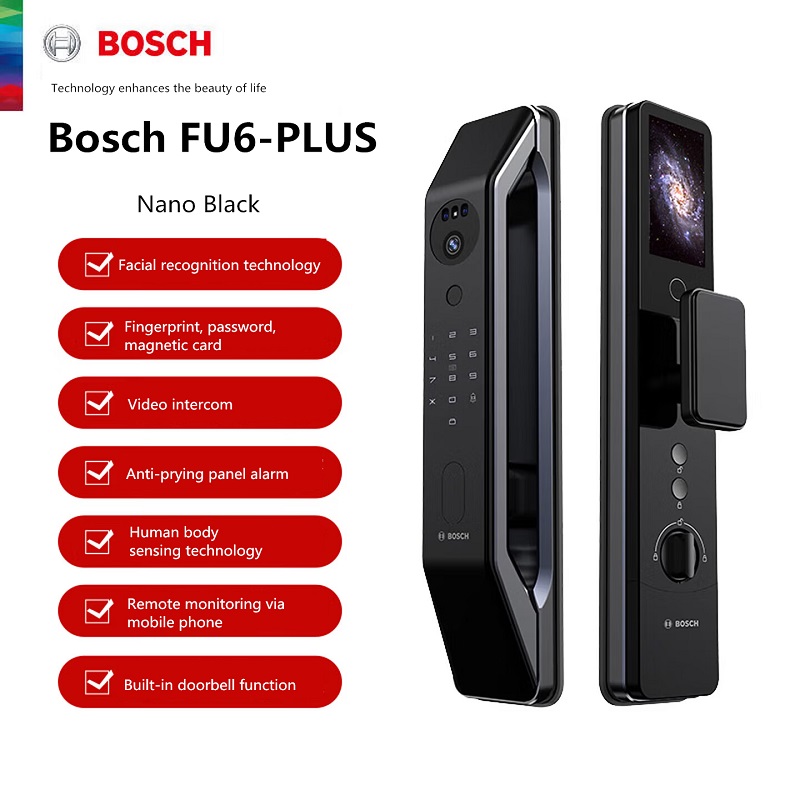 Smart Home Bosch - Serrure de porte intelligente Bosch FU6