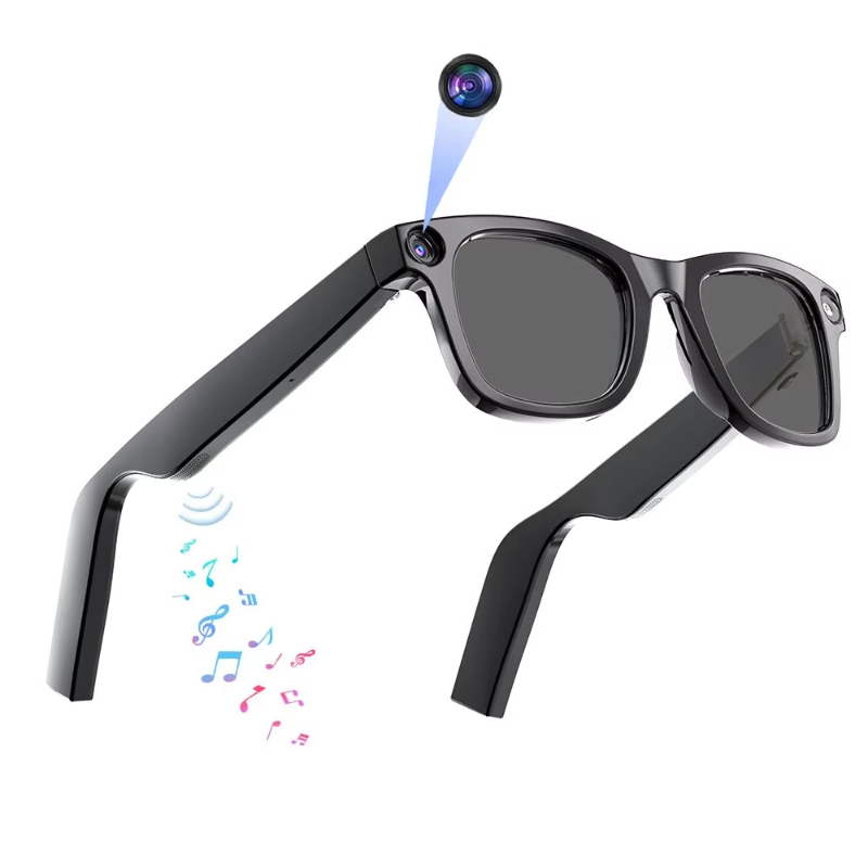 Smart Home Outdoor Camera - Lunettes intelligentes E02 Meta avec caméra