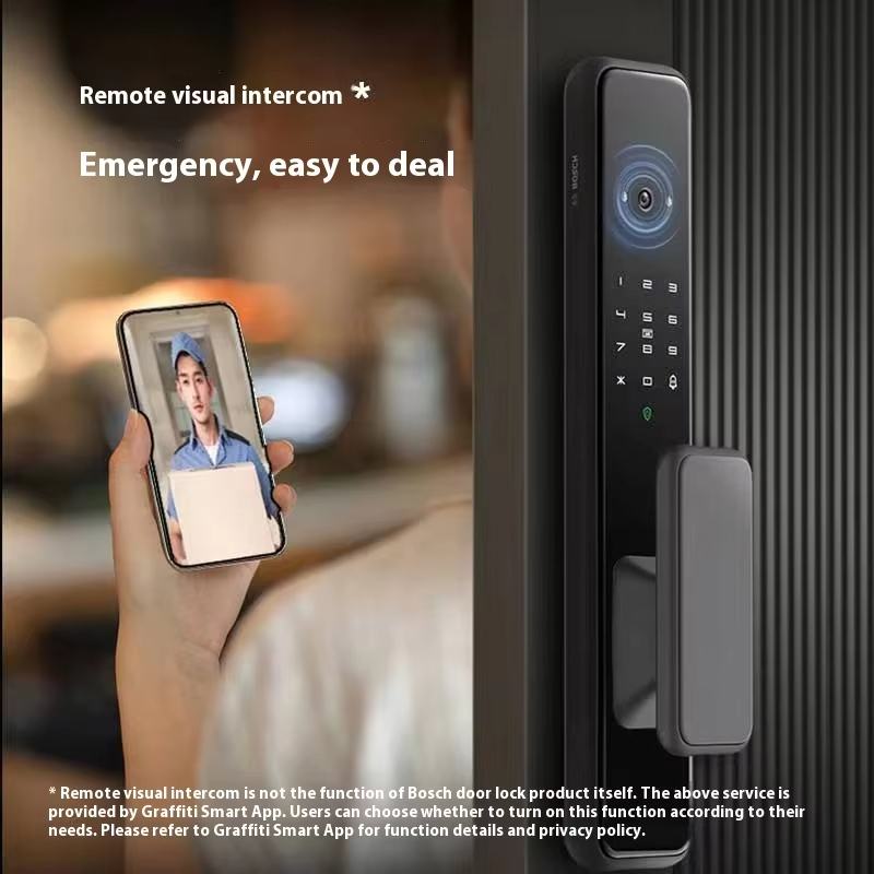 Smart Home Door Lock - Serrure Intelligente Entièrement Automatique EL600Vf avec