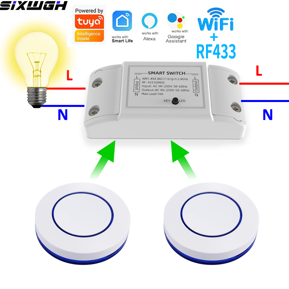 Smart Ir Remote Controller - Interrupteur intelligent WiFi Tuya 16A, télécommande