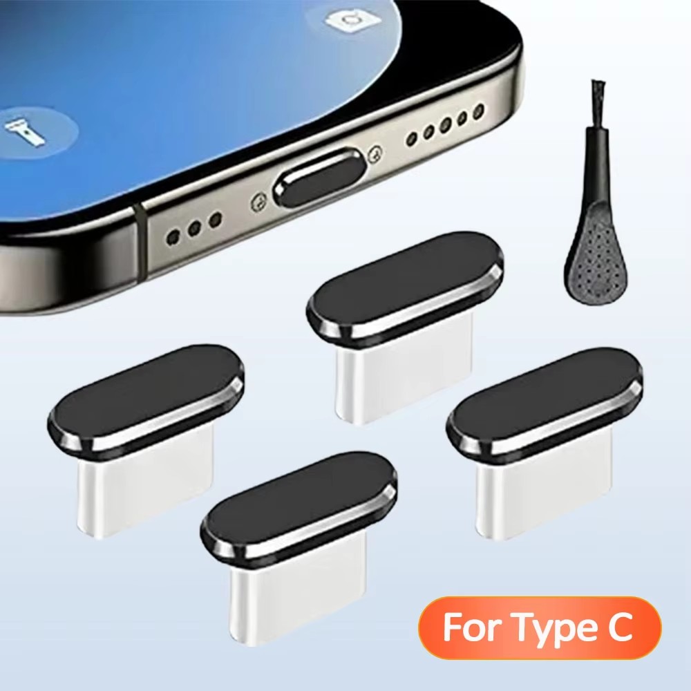 Smart Home Samsung - Lot de 4 bouchons anti-poussière USB-C