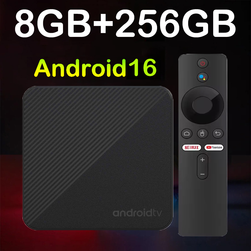 Smart Home Ui - Boîtier TV intelligent 8K Android 16