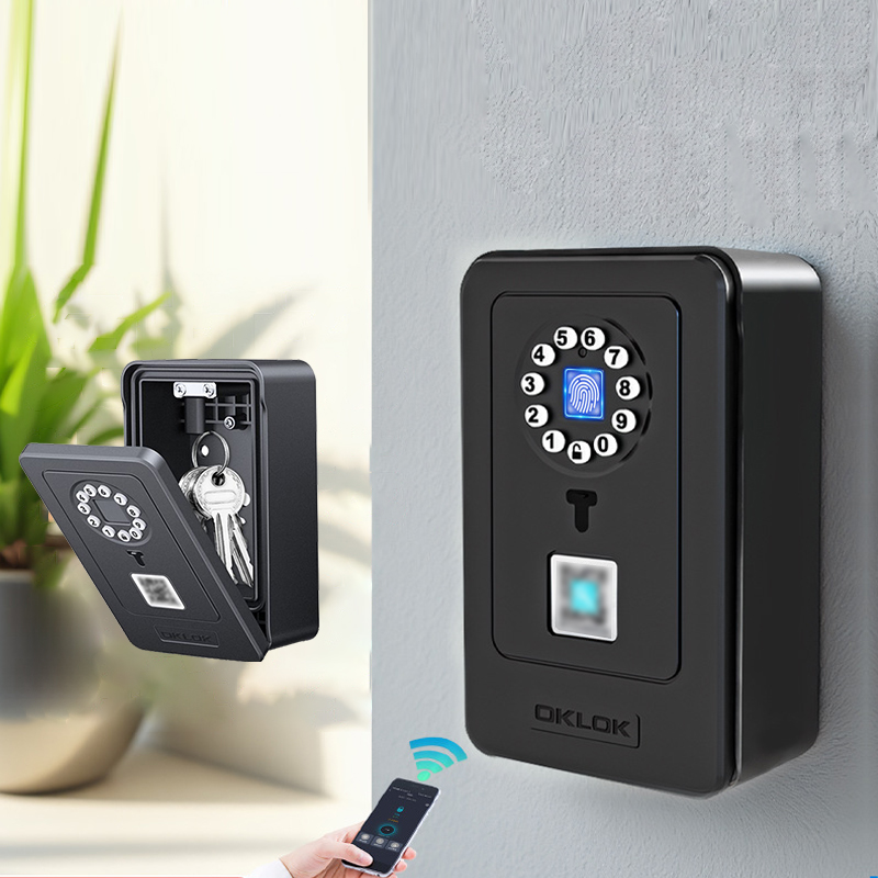 Smart Home Box - Coffre-fort intelligent à empreinte digitale pour