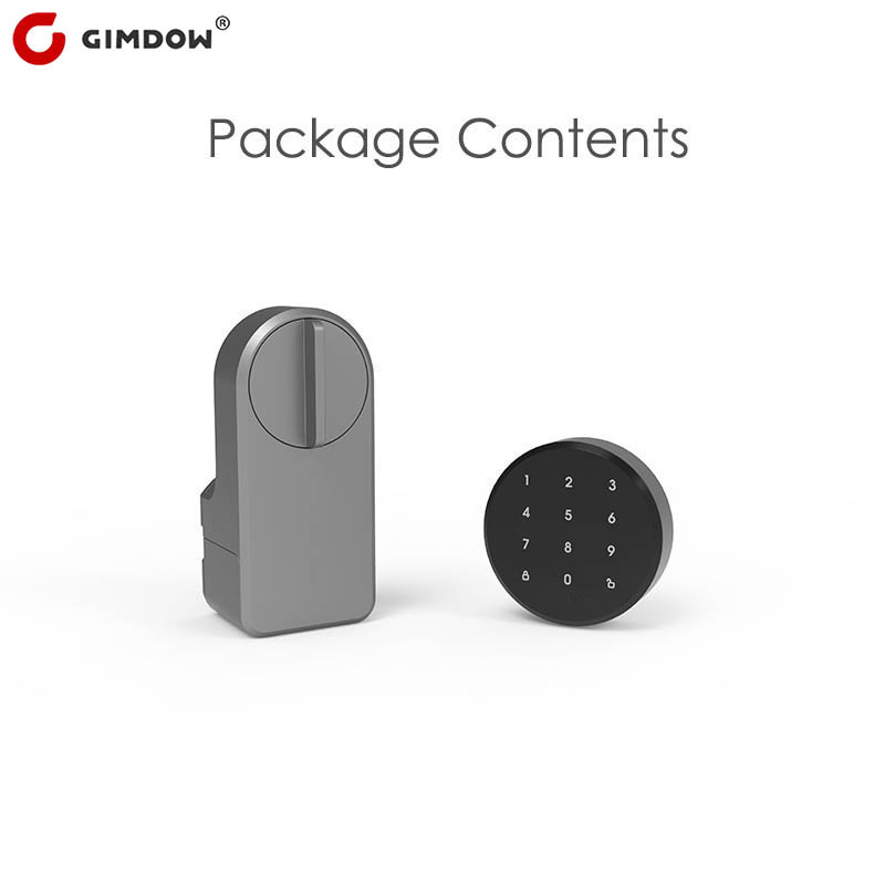 Smart Home Door Lock - Serrure de porte numérique intelligente Tuya