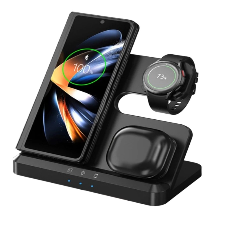 Smart Home Samsung - Station de charge sans fil 3-en-1
