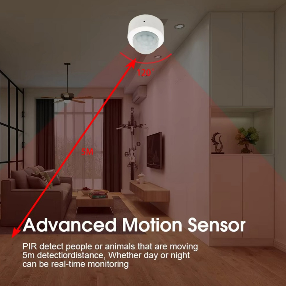 Capteur de mouvement PIR Zigbe - Smart Home Ir avis et prix