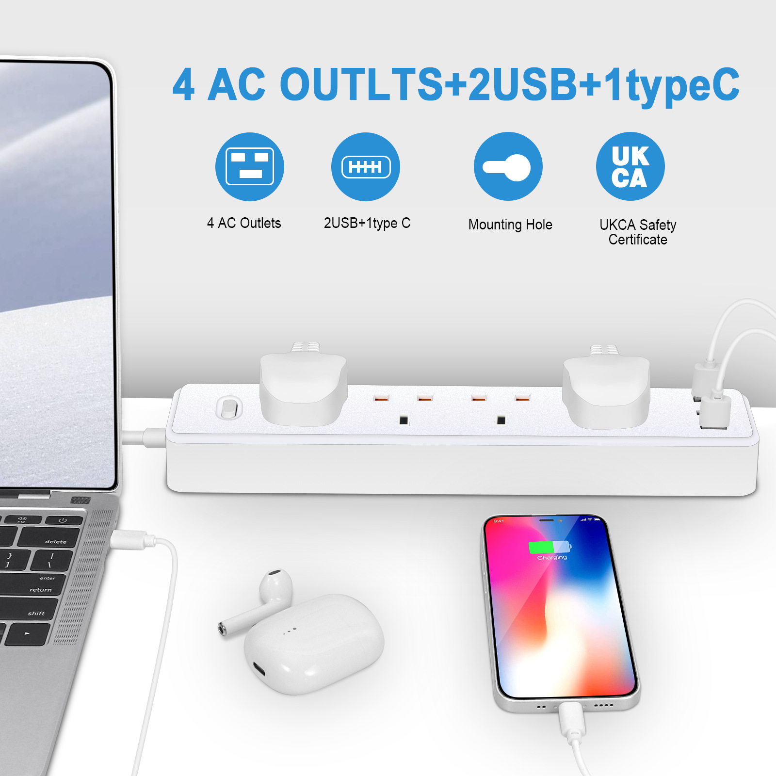 Multiprise électrique UK MY Xe - Smart Power Strip avis et prix