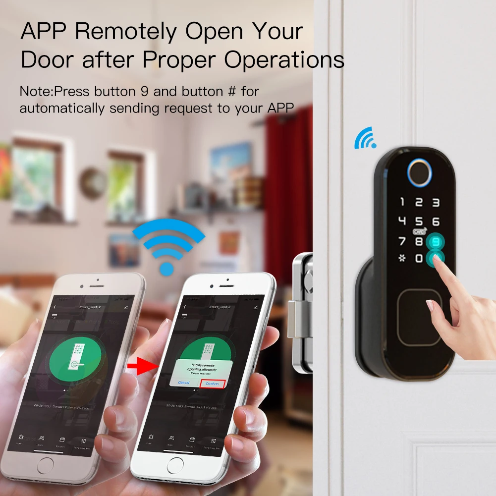 MOES-Serrure Intelligente Tuya - Smart Home Door Lock avis et prix