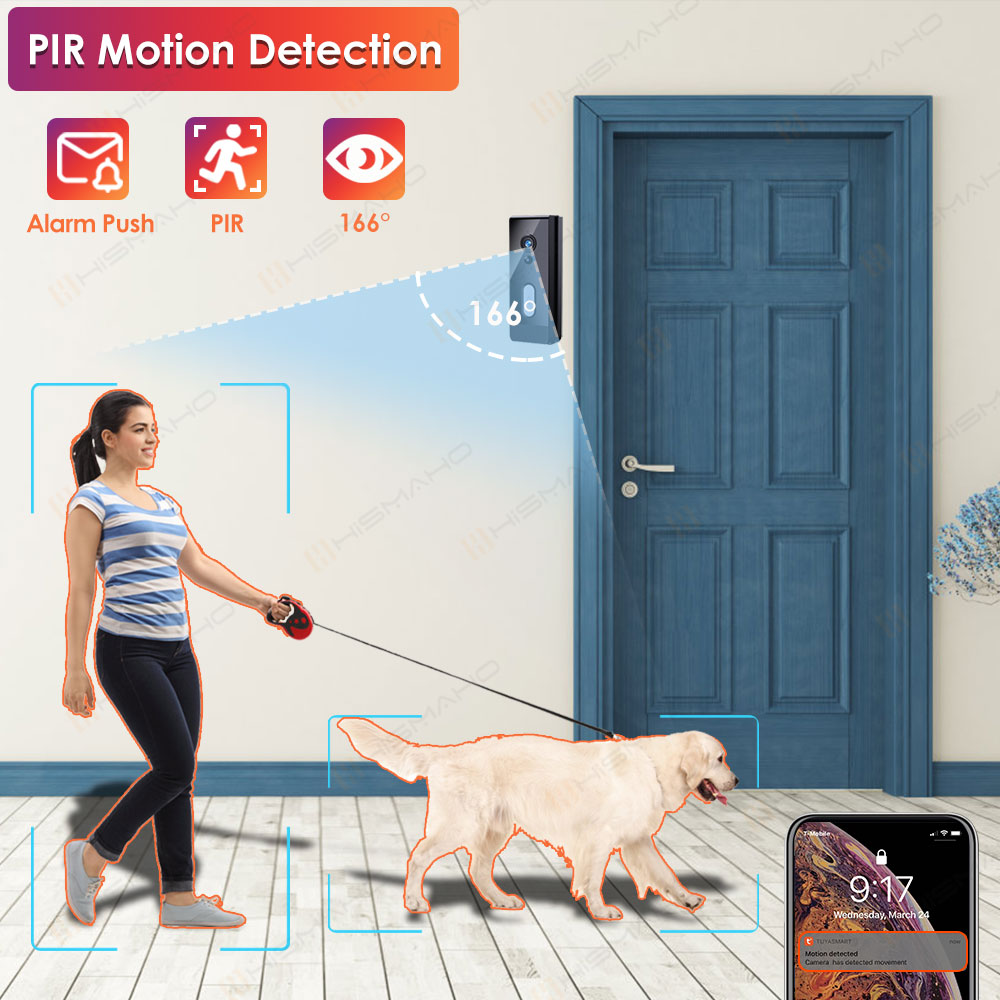 Caméra de sonnette WiFi Tuya e - Smart Home Outdoor Camera avis et prix