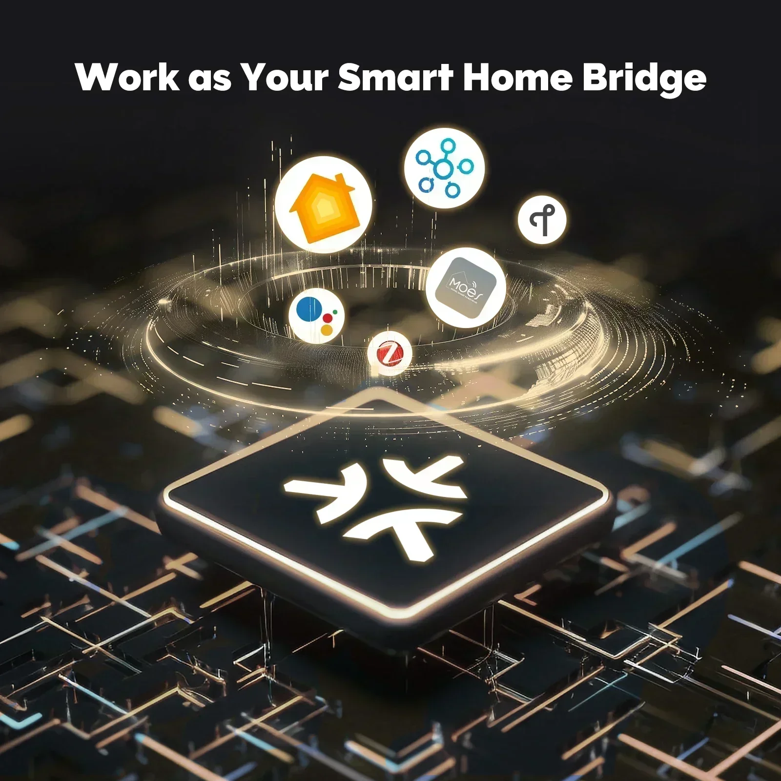 MOES Tuya Zigbee Matter fil pa - Smart Home Hub Ikea avis et prix