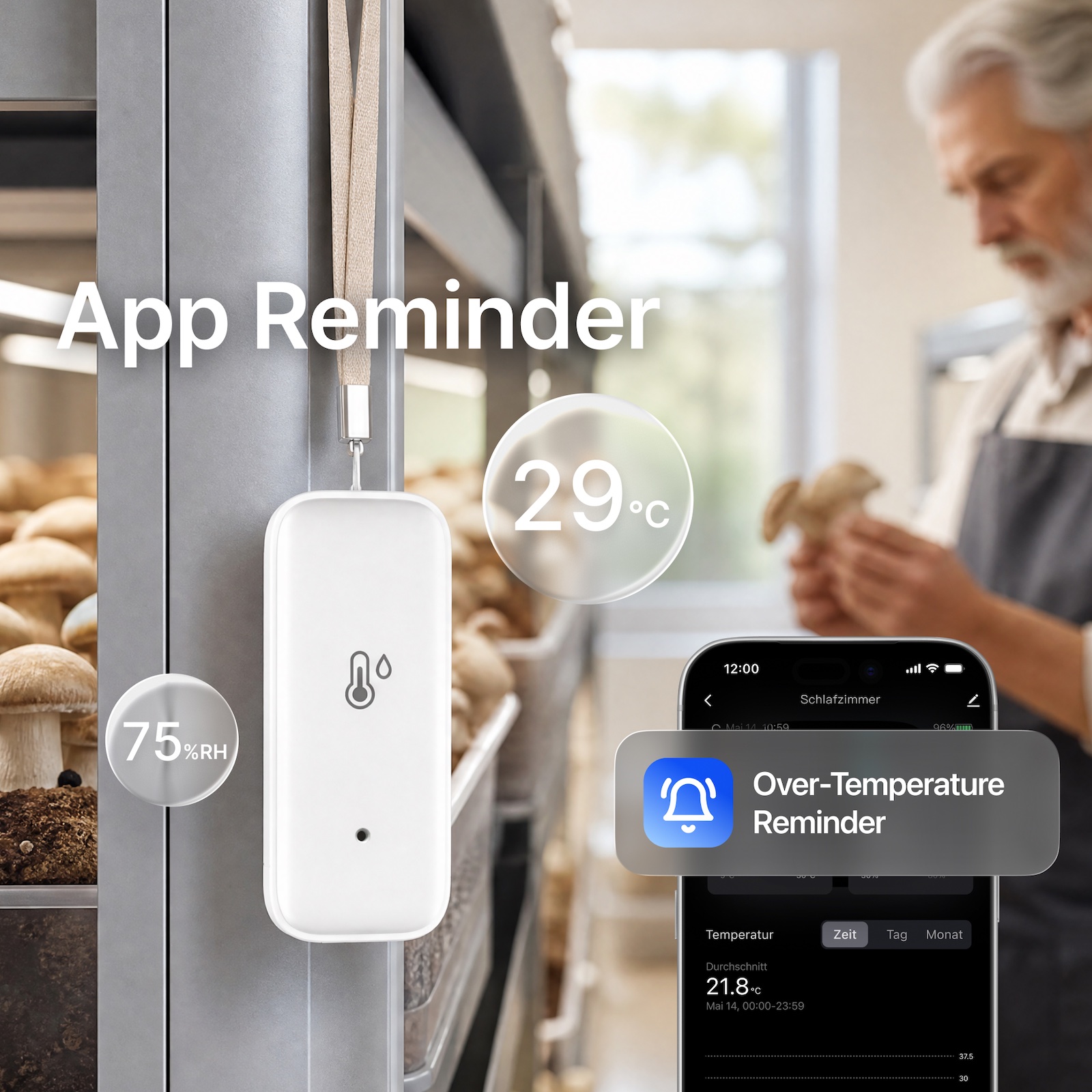 Capteur de température et d'hu - Smart Home Samsung avis et prix