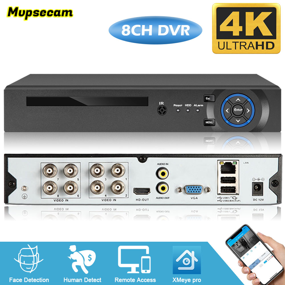 Xmeye 4K 8MP sécurité CCTV DVR - Smart Home Microsoft avis et prix