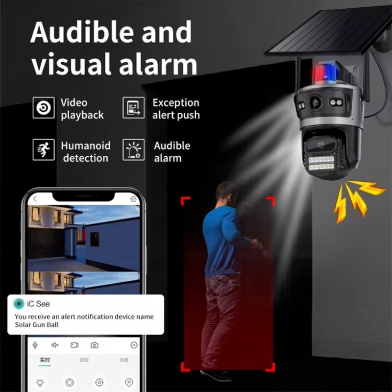 Caméra de surveillance solaire - Smart Home Outdoor Camera avis et prix