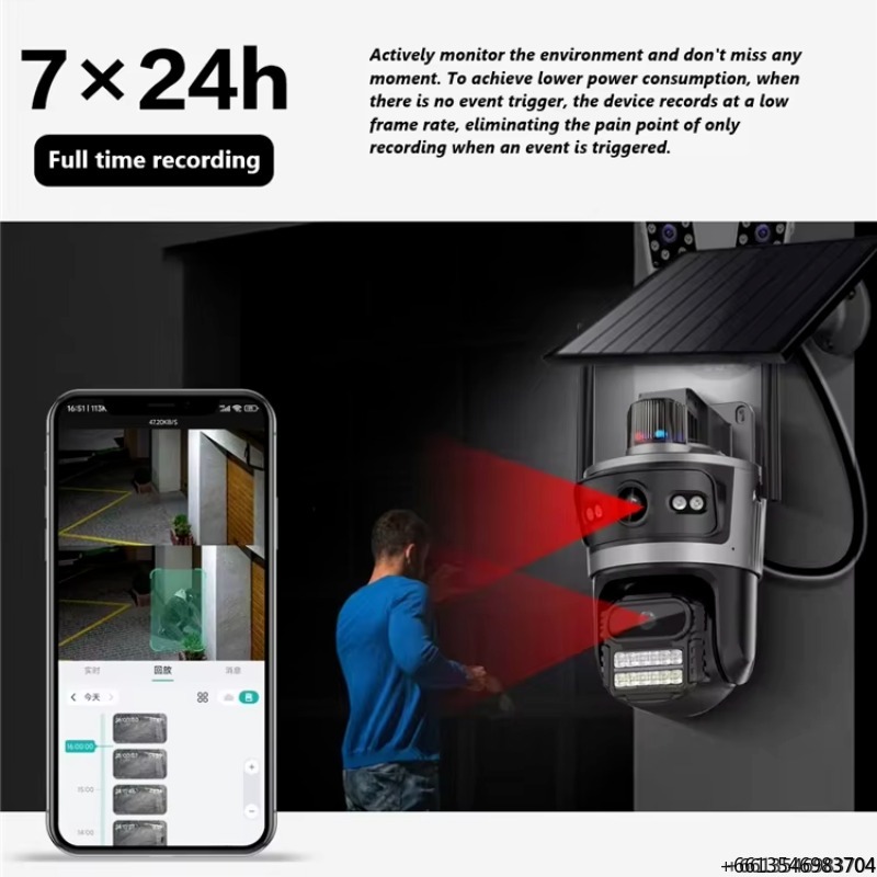 Caméra de surveillance solaire - Smart Home Outdoor Camera avis et prix