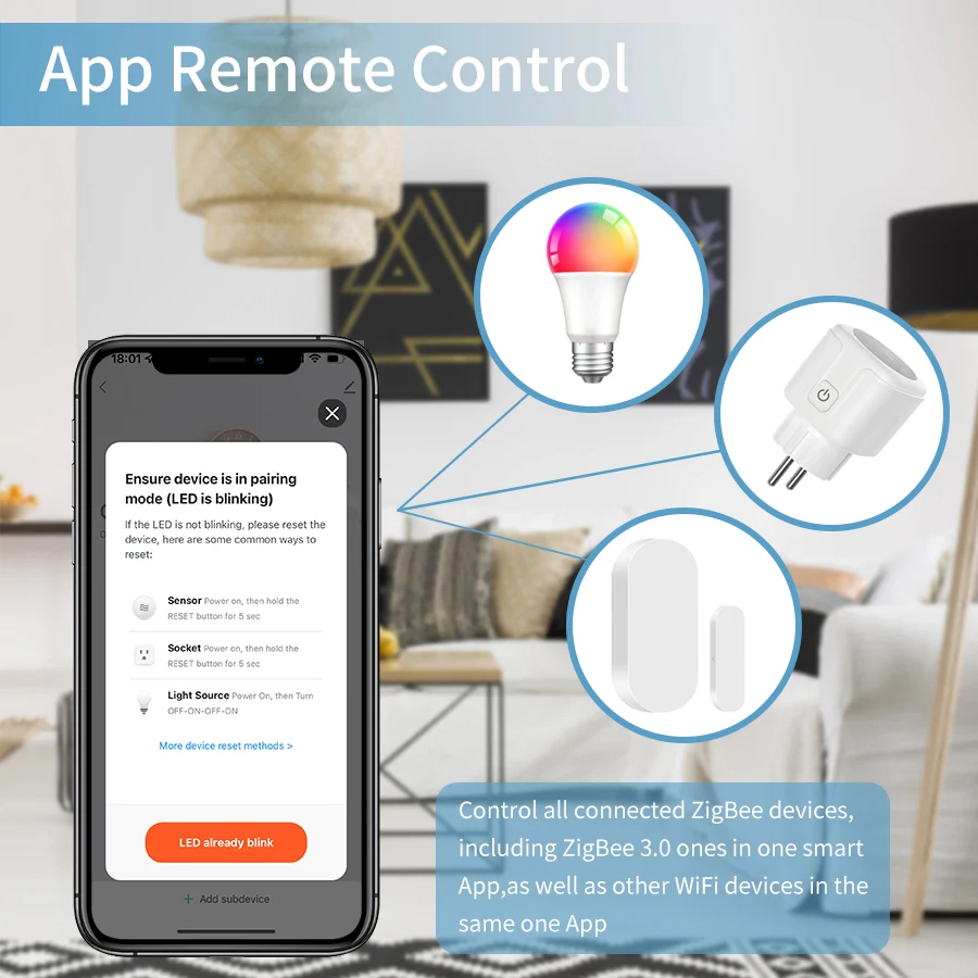 ZigBee Hub Tuya passerelle mul - Smart Home Wifi Hub avis et prix