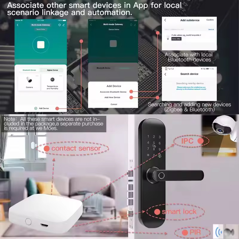 MOES Tuya ZigBee3.0 Hub intell - Smart Home Hub Ikea avis et prix