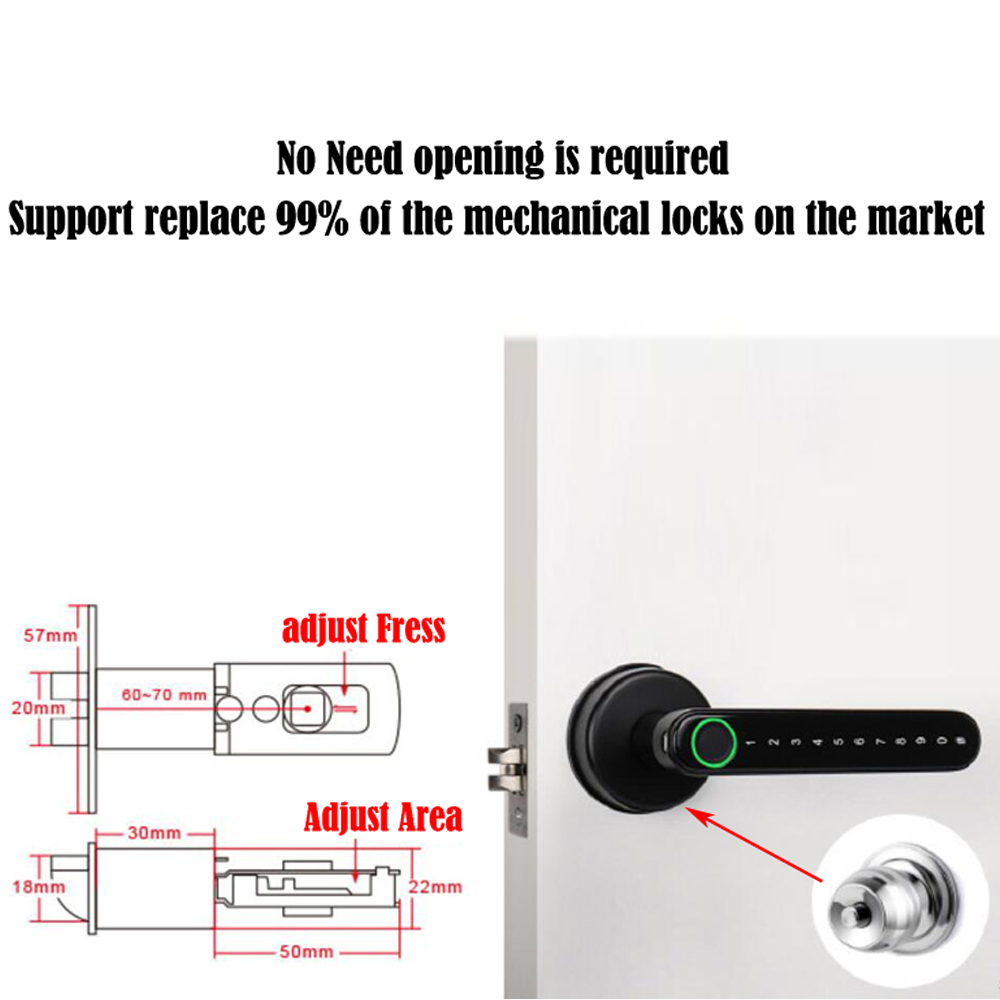 TTLock – serrure de porte inte - Smart Home Door Lock avis et prix