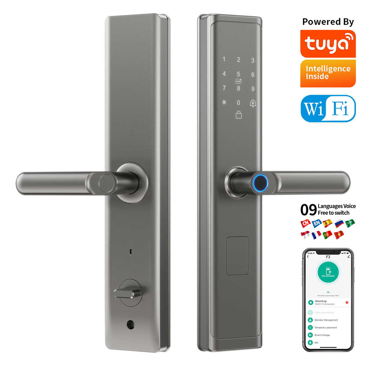 Serrure de porte intelligente  - Smart Home Door Lock avis et prix