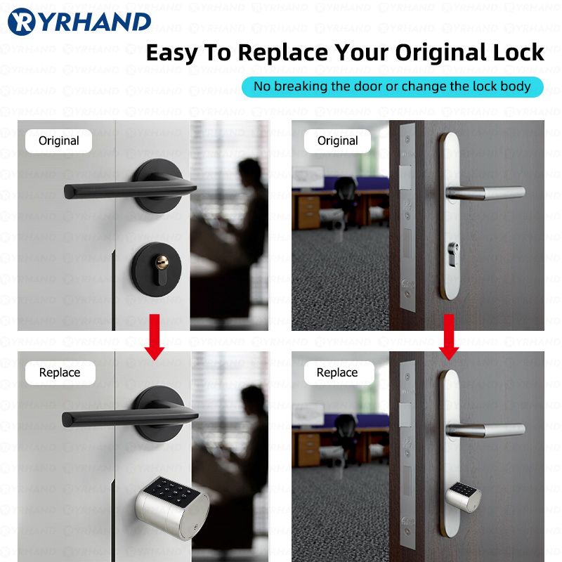 Serrure de porte cylindrique i - Smart Home Door Lock avis et prix