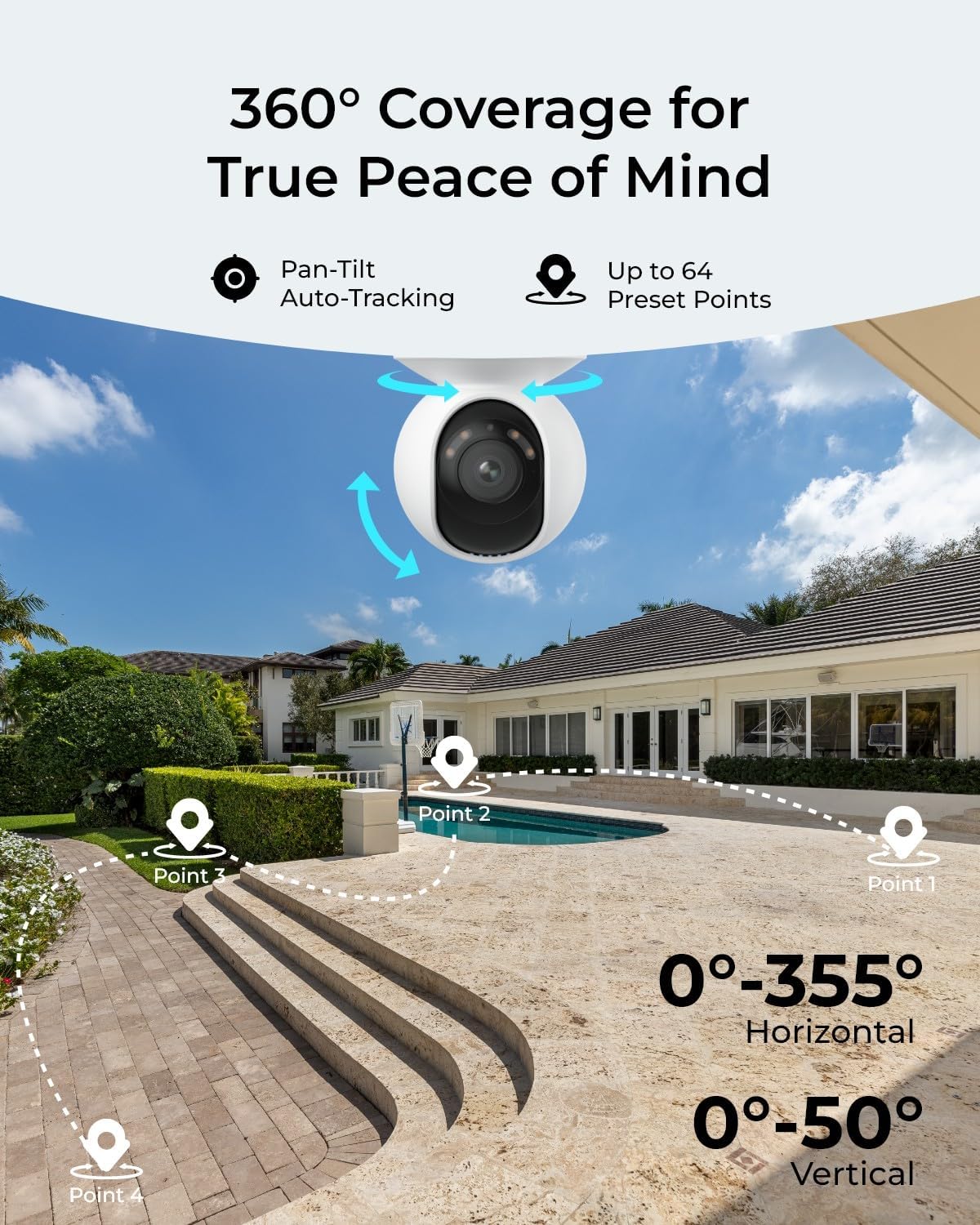 Caméra de sécurité extérieure  - Smart Home Outdoor Camera avis et prix