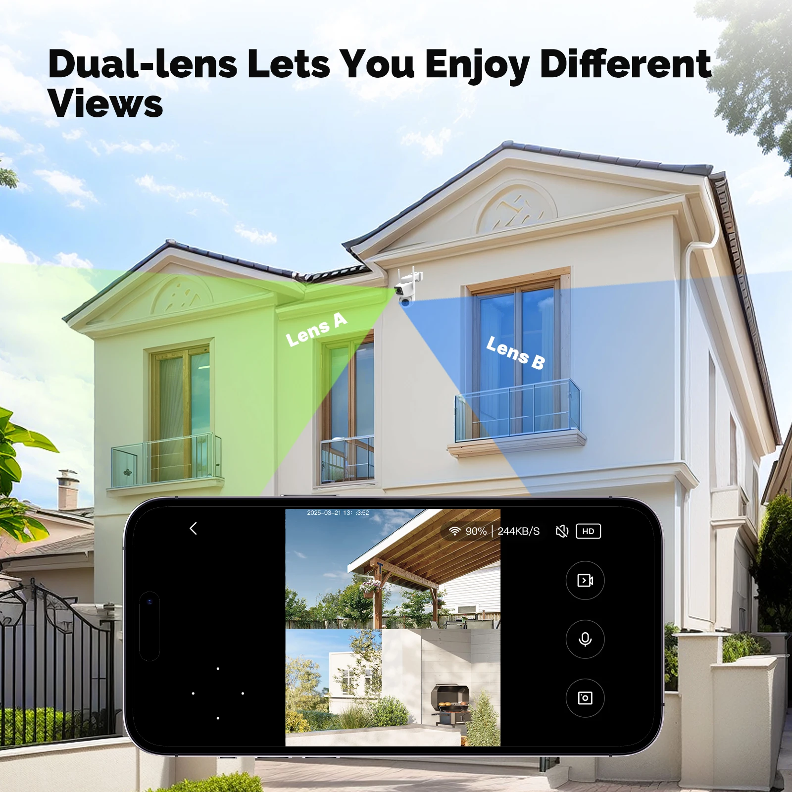 Moes Tuya – caméra de sécurité - Smart Home Outdoor Camera avis et prix