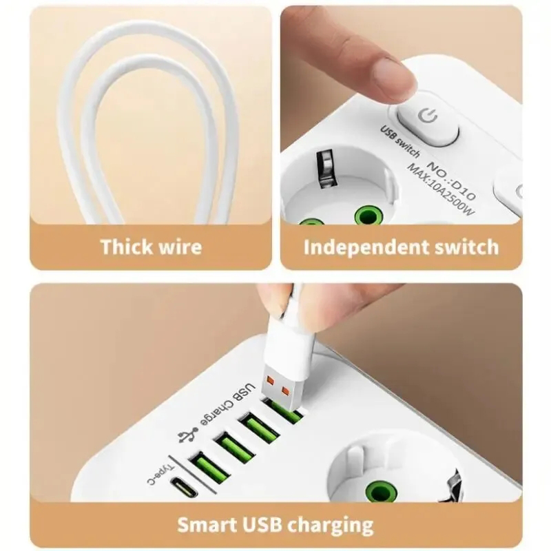 Multiprise intelligente 6 pris - Smart Power Strip avis et prix