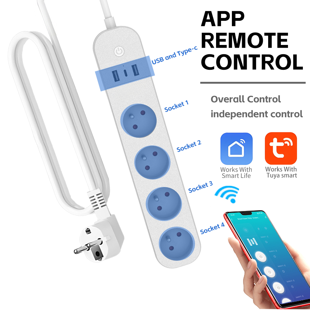 LELLKI FR WiFi Tuya Multiprise - Smart Power Strip avis et prix