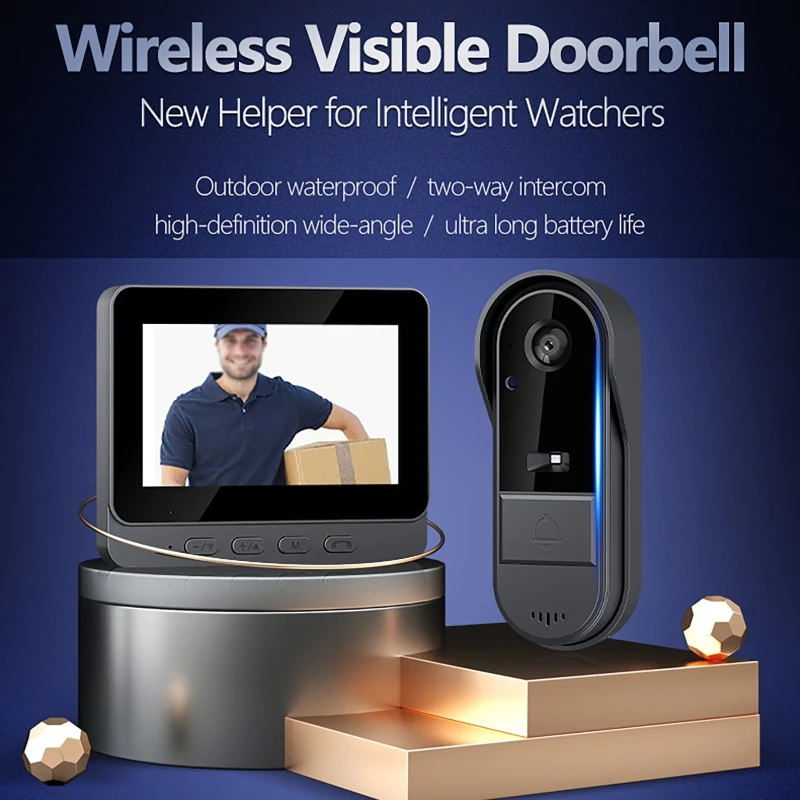 Sonnette de porte sans fil ext - Smart Home Outdoor Camera avis et prix