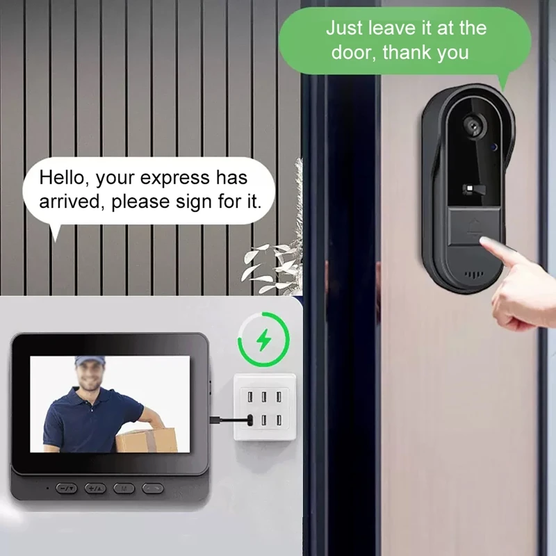 Sonnette de porte sans fil ext - Smart Home Outdoor Camera avis et prix
